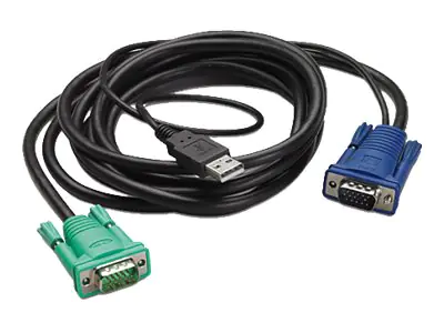 APC - Tastatur- / Video- / Maus- (KVM-) Kabel - USB, HD-15 (VGA) (M) zu HD-15 (VGA) (M) - 1.83 m - für P/N: AP5201, AP5202, AP5808, AP5816, KVM1116R